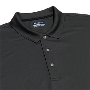 Ben Hogan Men's 3XL Performance Polo Shirt Dark Gray‎ Short Sleeve Buttons